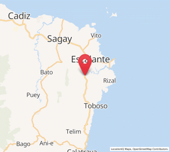 Map of Mabini, Western Visayas