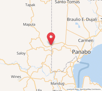 Map of Mabuhay, Davao