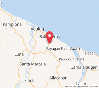 Map of Mabuttal East, Cagayan Valley