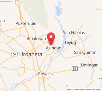 Map of Macalong, Ilocos