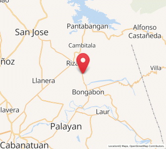 Map of Macapsing, Central Luzon