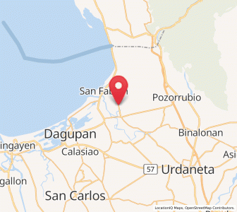 Map of Macayug, Ilocos