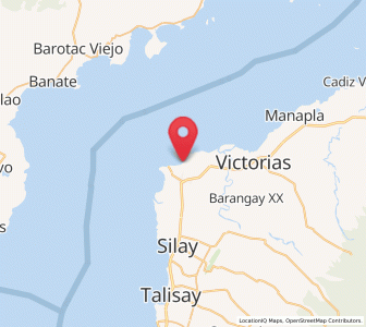 Map of Madalag, Western Visayas