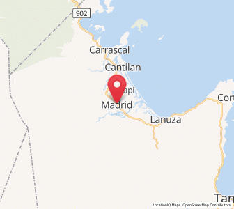 Map of Madrid, Caraga