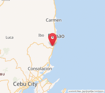 Map of Magay, Central Visayas