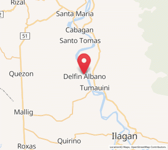 Map of Magsaysay, Cagayan Valley