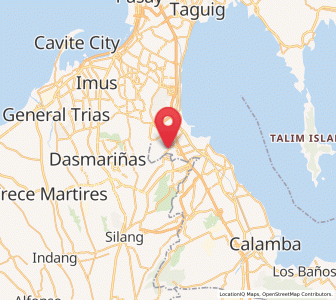 Map of Magsaysay, Calabarzon