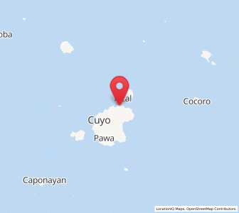 Map of Magsaysay, Mimaropa