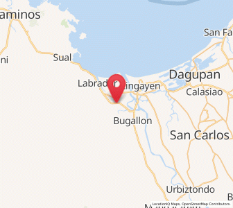 Map of Magtaking, Ilocos