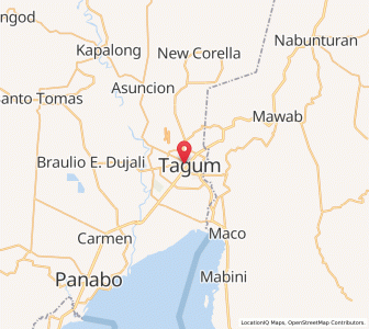 Map of Magugpo Poblacion, Davao