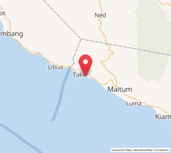 Map of Maguling, Soccsksargen