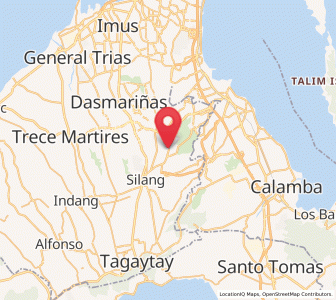 Map of Maguyam, Calabarzon