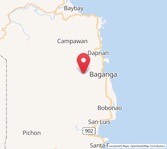 Map of Mahanob, Davao