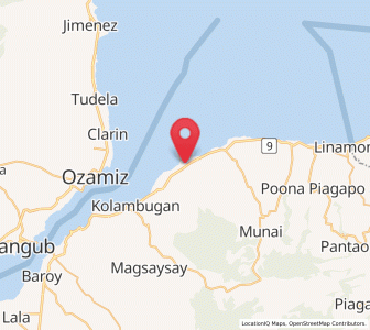 Map of Maigo, Northern Mindanao