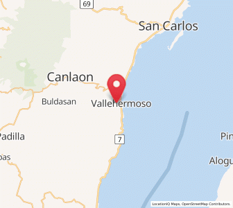 Map of Malaiba, Central Visayas