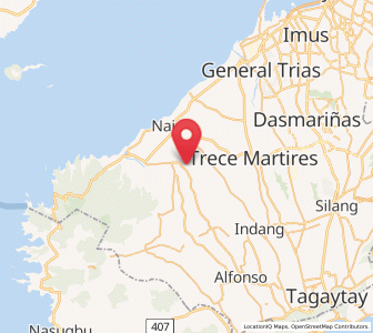 Map of Malainen Luma, Calabarzon