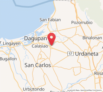 Map of Malanay, Ilocos