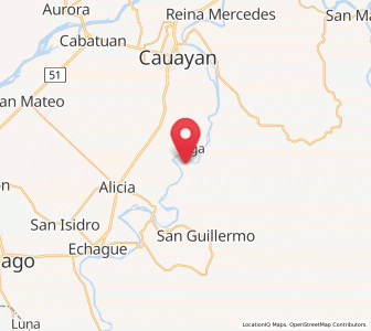 Map of Malasin, Cagayan Valley