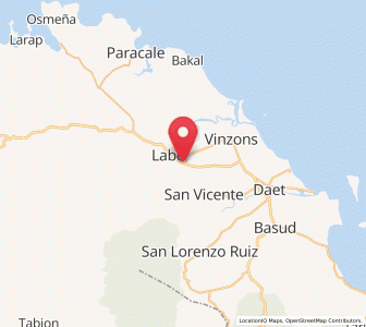 Map of Malasugui, Bicol