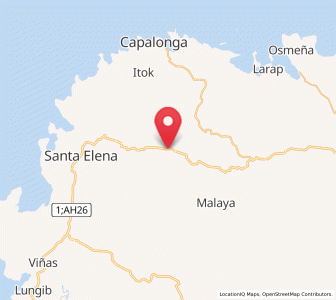 Map of Malatap, Bicol