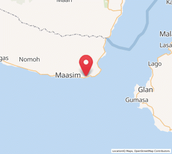 Map of Malbang, Soccsksargen