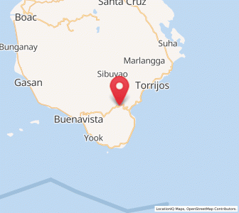 Map of Malibago, Mimaropa