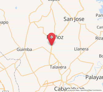 Map of Maligaya, Central Luzon