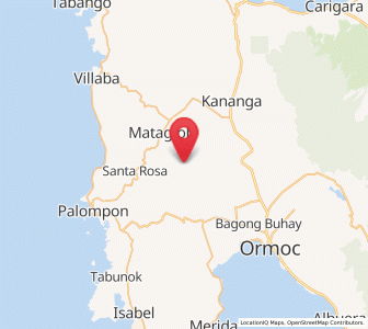 Map of Malilinao, Eastern Visayas