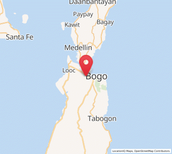 Map of Malingin, Central Visayas