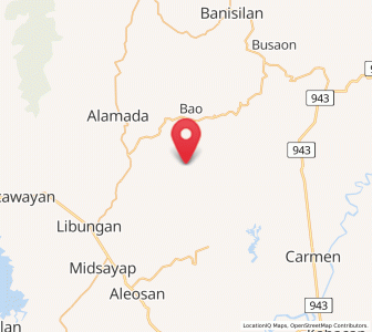 Map of Malitubog, Soccsksargen
