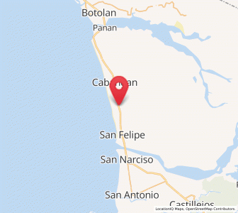 Map of Maloma, Central Luzon