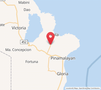 Map of Maluanluan, Mimaropa