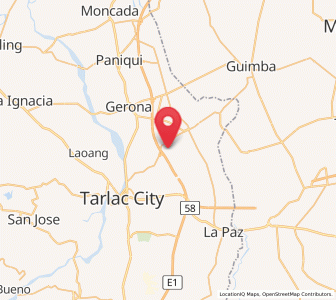 Map of Maluid, Central Luzon