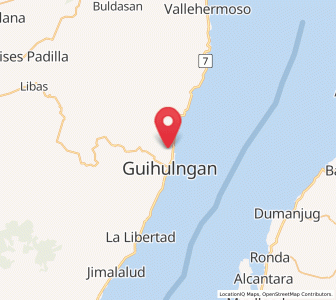 Map of Malusay, Central Visayas