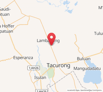 Map of Mamali, Soccsksargen
