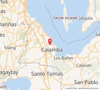 Map of Mamatid, Calabarzon