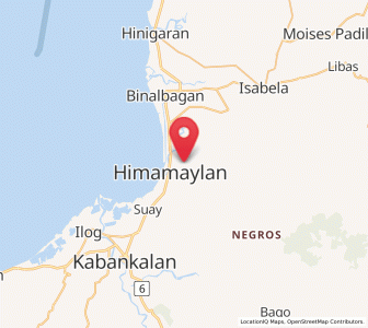 Map of Mambagatan, Western Visayas