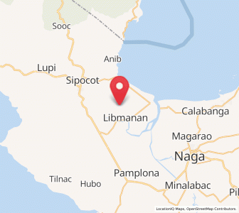 Map of Mambulo, Bicol