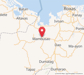 Map of Mambusao, Western Visayas