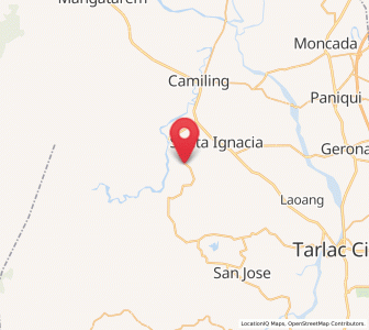 Map of Mamonit, Central Luzon