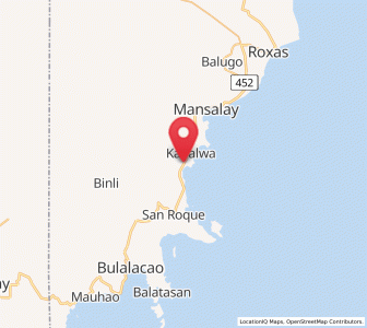 Map of Manaul, Mimaropa