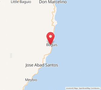 Map of Mangili, Davao