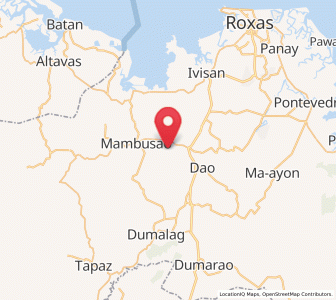 Map of Mangoso, Western Visayas