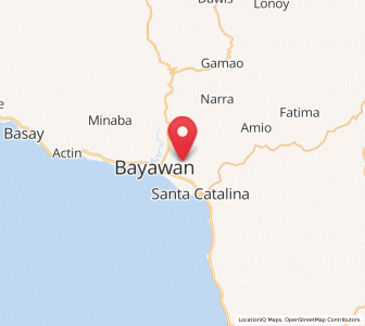Map of Maninihon, Central Visayas