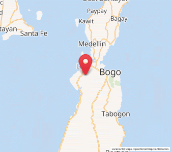 Map of Maño, Central Visayas