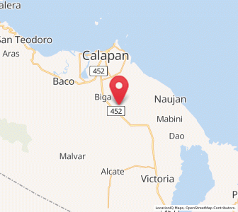 Map of Manogpi, Central Luzon