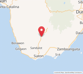 Map of Mantiquil, Central Visayas