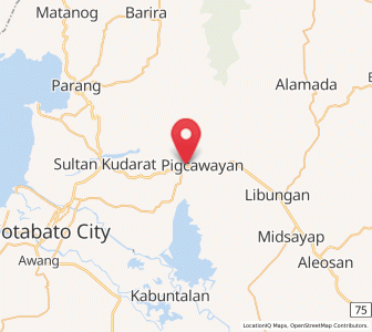 Map of Manuangan, Soccsksargen