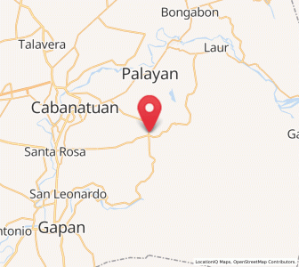 Map of Mapalad, Central Luzon