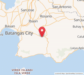 Map of Mapulo, Calabarzon